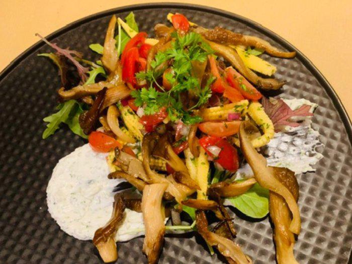 COMBIONLINE - Dixi salad with pulled mushroom