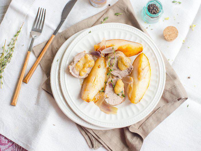 COMBIONLINE - Pork fillet filled with pears