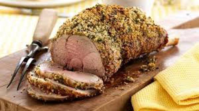 COMBIONLINE - Slow roast leg of lamb with herb rub