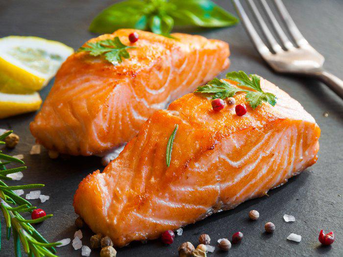 Salmone al forno